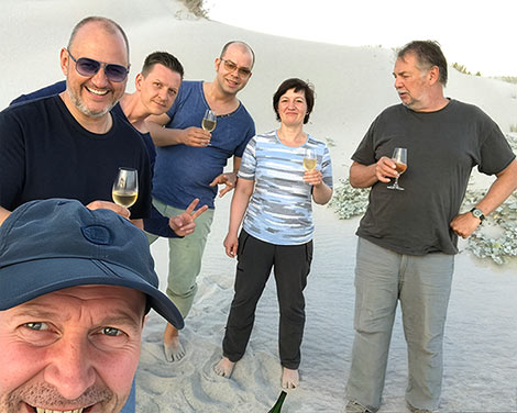 Miro Echter vom Weingut Echter in der Pfalz