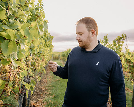 Miro Echter vom Weingut Echter in der Pfalz